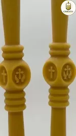Lumânare Pascală Ceară Naturală Turnată