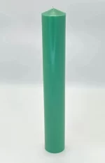 Lumânare Turnată Simplă Verde Smarald